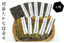 阿蘇 たかな 4種 詰め合わせ 高菜 醤油漬け 油炒め 高菜めしの素