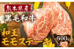 熊本県産 黒毛和牛 和王 モモ ステーキ 150g×4パック A4 A5 厳選