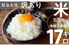 【令和7年産】家計応援米 17kg（5kg+6kg+6kg）【2025年9月下旬より順次発送開始】 ブレンド米 精米 お米 訳あり 米 おすすめ 人気 ランキング