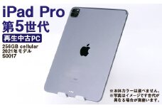 【ふるさと納税】 再生品 iPad Pro 第5世代 256GB cellular （2021年モデル） S0017 電化製品 タブレット 本体 端末