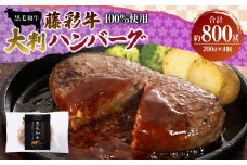 フジチク 藤彩牛 大判ハンバーグ 合計800g