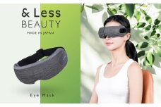【&Less BEAUTY】 アイスマートマッサージ 【2年保証】 ／ 日本製 温熱機能 アイマッサージャー アイマスク 眼精疲労 目の疲れ
