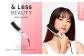 【&Less BEAUTY】 デジタル温度表示ヒートブラシ 【2年保証】