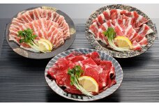 【桜屋】新感覚！極薄スライス「花びら馬刺し」3種盛り300g 各100g×3 計300g（専用醤油付き 150ml×1本） 赤身 霜降り フタエゴ極薄スライス馬刺し 馬肉 馬刺 お肉 しょうゆ 冷凍 熊本県 西原村