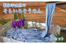 御船町 福永幸山堂のそらいろそうめん 3個入り《60日以内に出荷予定(土日祝除く)》
