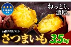 さつまいも 紅はるか 3.5kg《12月中旬-2月末頃出荷》熊本県 御船町 野菜 芋 さつま いも 焼き芋 送料無料