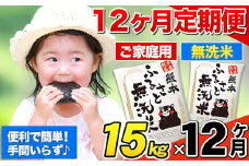 【12ヶ月定期便】無洗米 定期便《お申込み月の翌月から出荷開始》 熊本ふるさと無洗米 15kg 訳あり 米 コメ こめ 熊本県産 米 ふるさと納税 わけあり 以上のお米ならこれ お米 おこめ 熊本 SDGs むせんまい kome musennmai