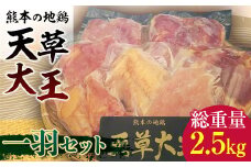 FKK19-201　天草大王 一羽セット（総重量2.5キロ）