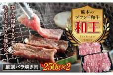 FKK19-530 熊本和王 厳選バラ焼き肉 500g