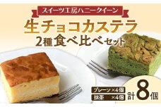 FKK19-463 生チョコカステラ2種食べ比べ 8個セット
