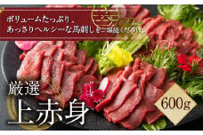 厳選 上赤身 600g 馬肉 刺し身