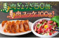 熊本 馬刺し 馬肉 ぎょうざ (50個) 馬肉 ユッケ (50ｇ×2袋 計100g) セット