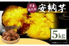芋屋長兵衛 安納芋 5kg セット 泥付き（2S～Lサイズ）