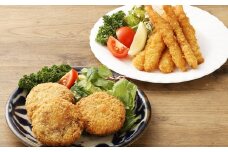 磯鷸之庄 熊本県産 あか牛メンチカツ 計約800g （約100g×8個入） ・ エビフライ （24本入） のギフトセット あか牛 メンチカツ ミンチカツ えびフライ 海老フライ 揚げ物 冷凍