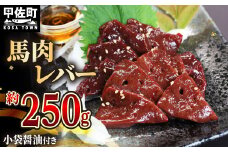 【令和7年11月配送】★配送月指定可能★馬肉 250g【レバー】