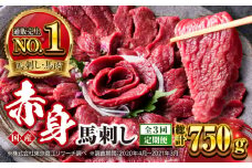 【全3回定期便】国産 赤身馬刺しセット 250g 小分け 熊本 山都町 赤身 馬刺　馬刺し【株式会社 利他フーズ】 [YBX045]