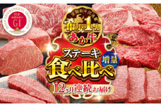 【全12回定期便】増量 GI認証 くまもとあか牛 12種 食べ比べ 【有限会社 三協畜産】 [YCG102]