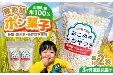 【全3回定期便】おこめのおやつ 2袋セット【株式会社キゴコロ】 [YDZ020]