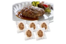B170-18 パザパのあしきた牛ハンバーグ（5個入り）