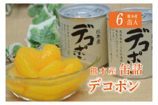 B182-09 デコポン缶詰（6缶入）