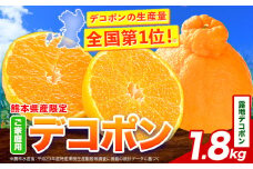 露地デコポン 約1.8kg(3-5玉前後) 《2月出荷予定(土日祝除く)》 柑橘 不知火 デコポン みかん フルーツ 果物 旬 ご家庭用 訳あり みかん 好き必見