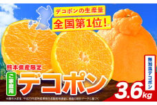 無加温デコポン 約3.6kg(9‐18玉前後)《1月出荷予定(土日祝除く)》 柑橘 不知火 デコポン みかん フルーツ 果物 旬 ご家庭用 訳あり みかん 好き必見