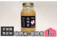 はちみつ 無添加 非加熱 希少 球磨産  地蜂蜜 1kg ハチミツ 