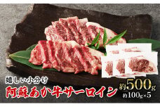 焼肉 サーロイン 約500g 阿蘇 あか牛 赤牛 焼き肉 ステーキ 牛肉 肉 お肉 配送不可：離島