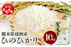 【令和5年度産 新米】球磨産 ひのひかり 精米 10kg お米 ヒノヒカリ 新米 つやつや 036-0505