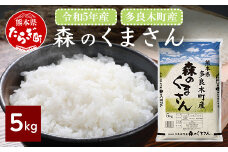 お米 令和5年産 熊本県 多良木町産 森のくまさん 5kg  【 米 おこめ 熊本県産 球磨産 うるち米 おいしいご飯 ライス 美味しいお米 】053-0672