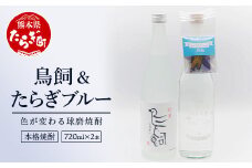 米焼酎『吟香 鳥飼』 25度 720ml + たらぎブルー 720ml  各1本 計2本 セット 25度 【 熊本県 多良木町 球磨 球磨焼酎 米 米焼酎 吟香 鳥飼 とりかい お酒 焼酎 蒸留酒 吟醸麹 米焼酎 焼酎 酒 ハーブ バタフライピー 】 084-0695