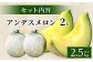 【2025年4月中旬発送開始】熊本県産 アンデスメロン 2玉 約2.5kg以上