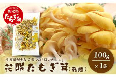 無農薬栽培【花咲 たもぎ茸 (乾燥) 100g 】幻 キノコ タモギダケ 健康 栄養豊富 出汁 だし グルタミン酸 健康 栄養豊富 たもぎ 熊本県 多良木町 熊本産 国産原料 健康維持 天然素材 エルゴチオネイン タモギ茸 115-0606