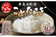 【 令和7年産 新米 】先行予約 受賞米 こめたらぎ にこまる 精米 30kg  新米 グランプリ受賞 米 お米 農家 自然 豊か 熊本県 米どころ 多良木町  044-0509-a
