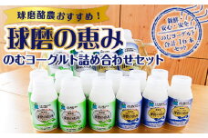 【順次発送】球磨の恵みのむヨーグルト詰め合わせセット