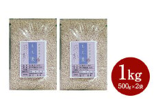 有機JAS規格認証 金子さんの｢もち麦｣ 1kg（500g×2袋） もち麦 麦 熊本県 湯前町