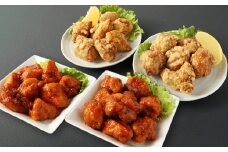イエローセット（国産・調理済） 400g×4パック 合計1.6kg 4種 詰め合せ セット 食べ比べ からあげ から揚げ 唐揚げ 唐揚 弁当 おかず 惣菜 にんにく醤油 ニンニク醤油 ヤンニョムだれ 熊本県 湯前町