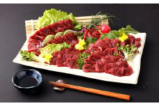 鮮馬刺し ロース 約400g 馬肉 馬刺し お肉 惣菜 タレ付