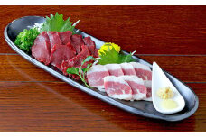 熊本 馬刺し 2種盛り150g （赤身50g×2・フタエゴ50g×1） 肉 お肉 馬肉 馬刺 タレ付き 冷凍 熊本県 湯前町