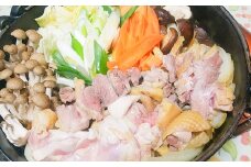 くまもと直送 天草大王 地鶏鍋セット（3～4人前）鶏 鶏肉 地鶏 つみれ団子 つみれ だご麺 鍋
