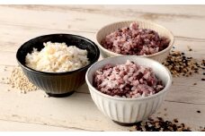 【2025年11月上旬より発送開始】 五穀米（黒・白）＆もち麦セット 450g×2袋 400g×1袋 1300g 1.3kg 五穀米 雑穀米 雑穀 五穀 米 お米 紫黒米 うるち米 餅きび 麦 押し麦 もち麦 赤米 ブレンド 常温 お取り寄せ 国産 九州産 熊本県 湯前町