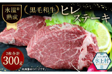 氷温(R)熟成 黒毛和牛 ヒレステーキ 計300g(2枚)