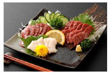 スライス馬刺しセット 計約100g （上赤身 約90g・たてがみ 約10g） 馬刺し 馬刺 馬肉