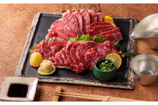 純国産 馬刺し 極上霜降り食べ比べセット 計約250g 中トロ 大トロ 肉 馬肉 馬刺 馬 熊本県 水上村