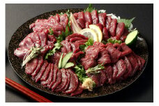 【フジチク ふじ馬刺し】極上馬刺し ロース・ヒレ食べ比べセット（7～8人前/各400g） 計800g タレ・生姜付き 馬刺し 馬肉 馬 お肉 肉 食べ比べ 盛り合わせ 盛合せ セット 熊本県 水上村 冷凍