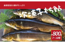 産卵直前の卵たっぷりの冷凍子持鮎  約800g （7～10尾）魚卵 魚 お魚 さかな 鮎 子持鮎 あゆ 塩焼き 煮付け