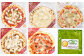 本格 石窯焼き 冷凍 Pizza 5枚＆ジェノベーゼソース 約21cm 5種 ピザ
