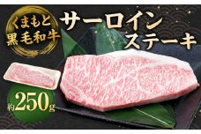 くまもと黒毛和牛 サーロインステーキ 250g 牛肉 お肉
