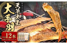 熊本 天草大王 大手羽 12本 （3本×4パック） 地鶏 鶏肉