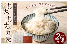 【先行受付】もちもち丸麦1kg×2袋 セット 【2025年9月下旬より発送開始】 米 お米 雑穀 もち麦 ご飯 ごはん 国産
